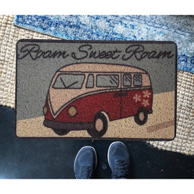Nicoman Spaghetti Door Mat Dirt-Trapper 75 X 44Cm - Rome Sweet Rome