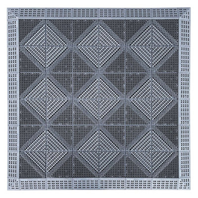 Nicoman Heavy Duty Interlocking All Season Modular Commercial Entrance Mats 105Cm X 105Cm from B&Q