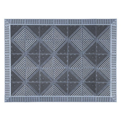 Nicoman Heavy Duty Interlocking All Season Modular Commercial Entrance Mats 120Cm X 90Cm from B&Q