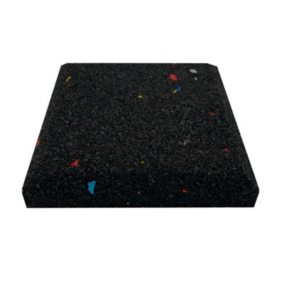 Nicoman Anti Vibration Rubber Pads Washing Machine / Tumble Dryer Non-Slip Floor Protection Feet Pads from B&Q