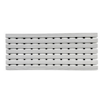 Nicoman Pvc Duckboard For Bathroom Shower Anti Slip Mat 61Cm X 25Cm Grey from B&Q