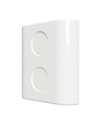 SAMOTECH Double Light Switch Cover For Hue Smart Button from B&Q