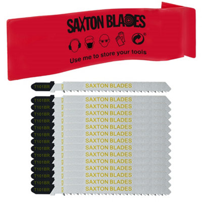 Saxton Blades 15 X Saxton Jigsaw Blades Wood T101Br from B&Q