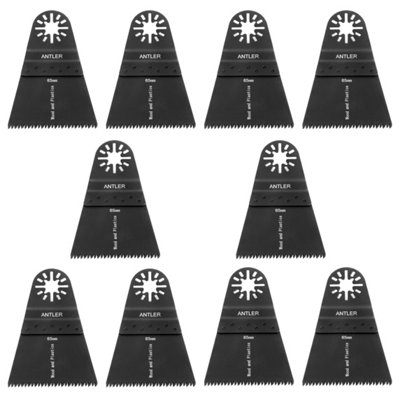 Antler Blades Antler Ab65Cwb10 10 Oscillating Multi Tool Wood Saw Blade Pack Of 10 from B&Q