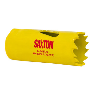 Saxton Blades Saxton Hss Hole Saw M42 Bi-Metal 8% Cobalt Heavy Duty (14mm230mm)30mm (1.3/16") from B&Q