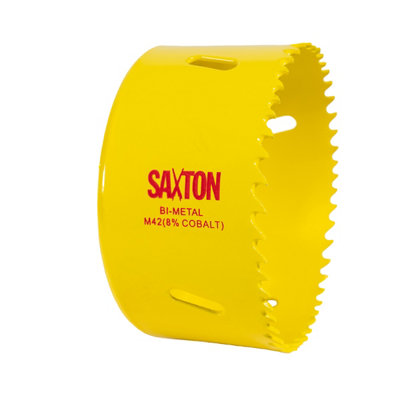 Saxton Blades Saxton Hss Hole Saw M42 Bi-Metal 8% Cobalt Heavy Duty (14mm230mm)38mm (1.1/2") from B&Q