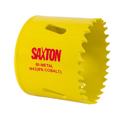 Saxton Blades Saxton Hss Hole Saw M42 Bi-Metal 8% Cobalt Heavy Duty (14mm230mm)44mm (1.3/4") from B&Q