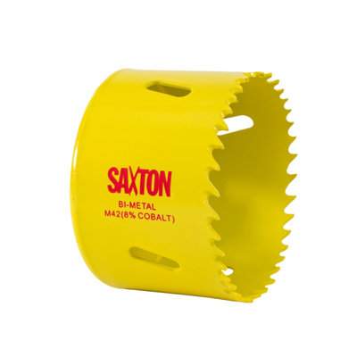 Saxton Blades Saxton Hss Hole Saw M42 Bi-Metal 8% Cobalt Heavy Duty (14mm230mm)67mm (2.5/8") from B&Q