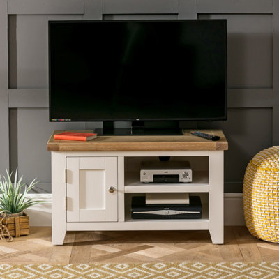 The Furniture Market Cheshire Cream Painted Small Tv Unit Up To 45 Tv Size from B&Q