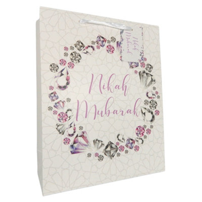 Nikah Mubarak Premium Gift Bag from B&Q