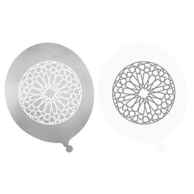 Geo Silver Party Balloons10 Pack from B&Q