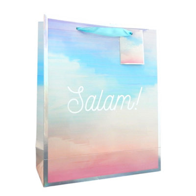 Salam Gift Bag Pastel Iridescent from B&Q