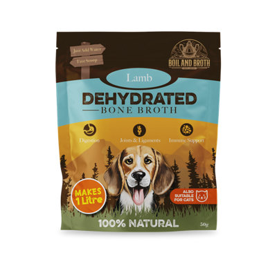 Dehydrated Lamb Broth For Dogs from B&Q