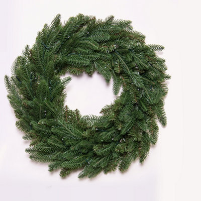 B&Q -  The 60Cm Ultra Mixed Pine Wreath