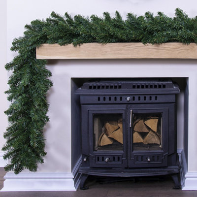 Christmas Tree World 270Cm (9Ft) Arbor Vitae Garland from B&Q