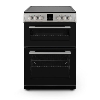 Montpellier Silver Mdoc60fs 60Cm Ceramic Double Cooker In - Image 4