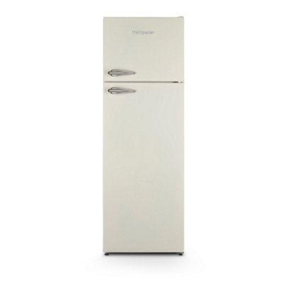 Montpellier MAB346EC Retro Top Mount Fridge Freezer - Cream - Image 9