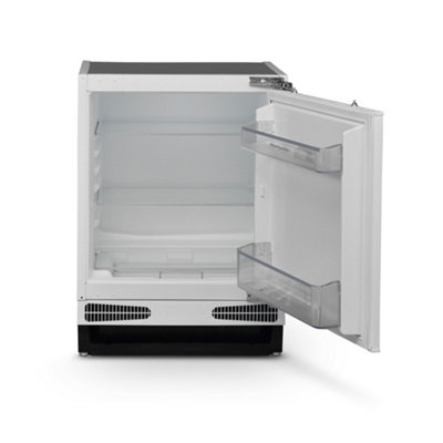 Montpellier MBUL134E Built-Under Larder Fridge, E Rated 134ltr, Chrome Trims - Image 5