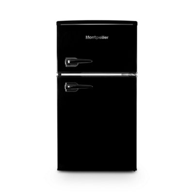 Montpellier Mab2035EkBlack Undercounter Fridge Freezer84L Total CapacityE Energy Rating from B&Q