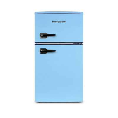 Montpellier Mab2035EpbBlue Fridge Freezer84LE Energy from B&Q