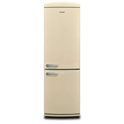 B&Q -  Mab190CRetro Cream Fridge Freezer295LE Energy