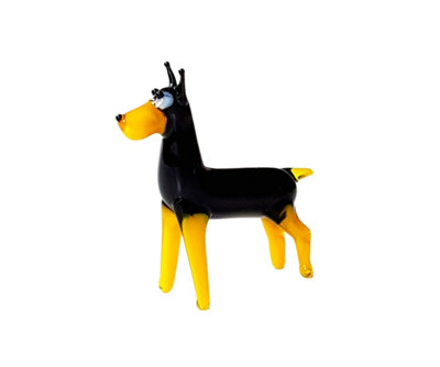 Novecrafto Handcrafted Miniature Dog Figurine Decorative Ornament For Home & Office from B&Q