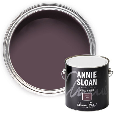 Annie Sloan Wall Paint 2.5 Litre Tyrian Plum from B&Q