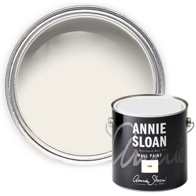 Annie Sloan Wall Paint 2.5 Litre Pure from B&Q
