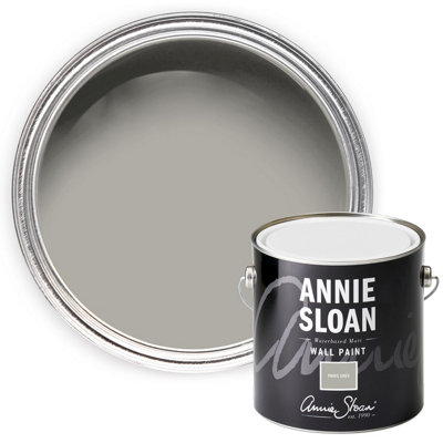 Paris Matt Wall Paint 2.5L Grey Annie Sloan - Image 4