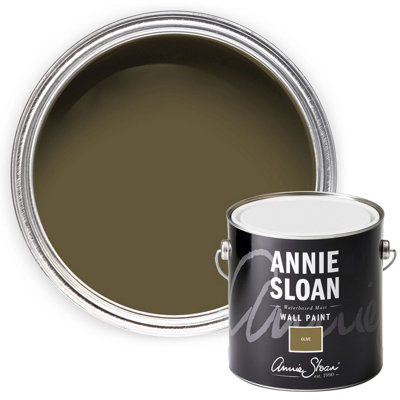 Annie Sloan Wall Paint 2.5 Litre Olive from B&Q