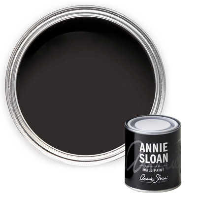 Annie Sloan Wall Paint 120Ml Graphite from B&Q