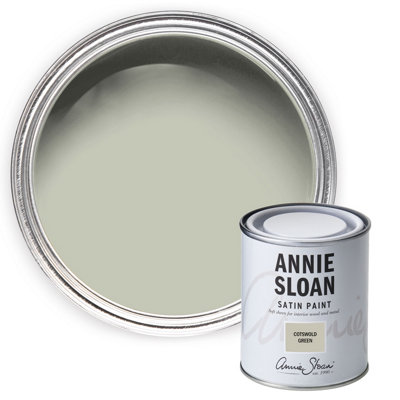 B&Q -  Satin Paint 750Ml Cotswold Green