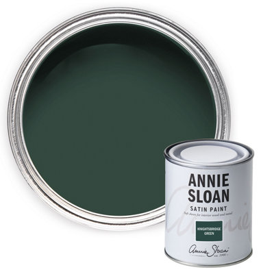 Annie Sloan Green Satin Paint Knightsbridge 750Ml