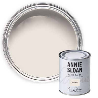 Annie Sloan White Satin Paint Old 750Ml