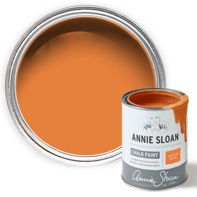 B&Q -  Furniture Chalk Paint 500Ml Barcelona Orange