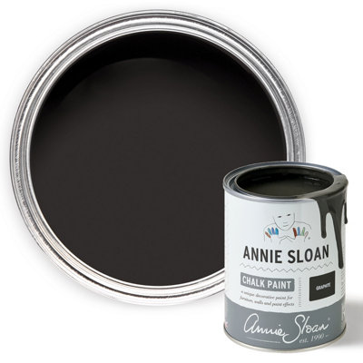 Annie Sloan Furniture Chalk Paint 500Ml Graphite from B&Q