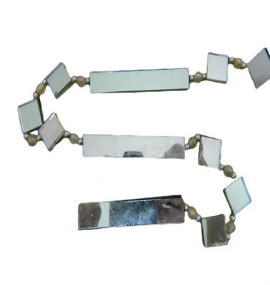 B&Q Set Of 3 Mirror Suncatchers/ Colourful Garden Suncatchers - Silver