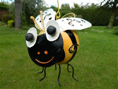 Metal Hanging Bee Animal Tea Light Candle Holder from B&Q