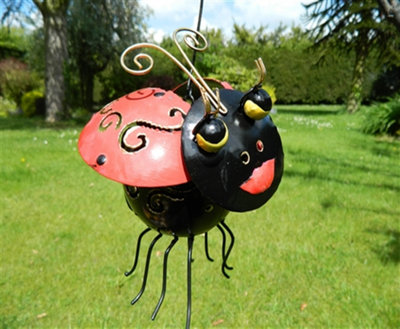 Metal Ladybird Animal Tea Light Candle Holder from B&Q