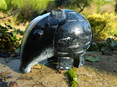 Metal Standing Badger Animal Tea Light Candle Holder from B&Q