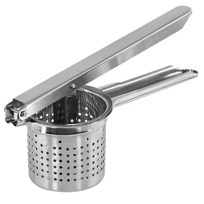 B&Q -  Potato RicerStainless Steel Potato MasherRicer Press For Puree Fruit Utensil