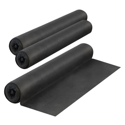 B&Q -  Non-Woven Weed Control Fabric 1.5X8M Garden Ground Landscape Membrane 3 Rolls