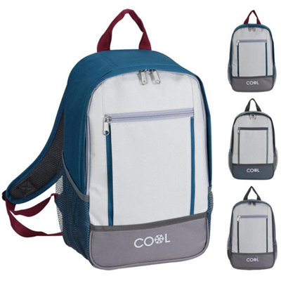 Geezy Insulated Cooler Backpack Picnic Camping Cans Rucksack Ice Leakproof Bag 10 Ltr from B&Q