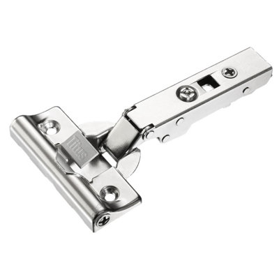 Titus T-Type 110 Degrees Full Overlay Soft-Close Cabinet Hinge 35mm Cup Nickel-Finish 701-0At0-054 from B&Q