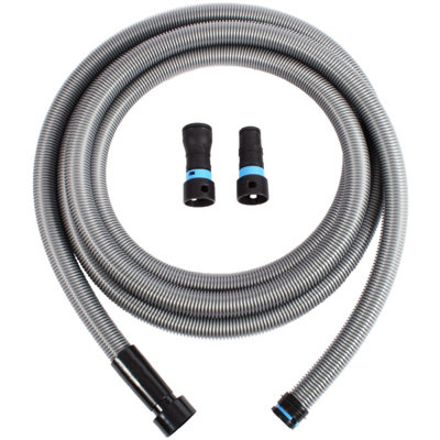 B&Q -  94192 Quick Click 5M Hose For Home And Shop Vacuums With Two Piece Power Tool Adaptor Set