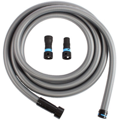 B&Q -  94126 Quick Click 6M Hose For Home And Shop Vacuums With Two Piece Power Tool Adaptor Set