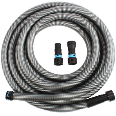 B&Q -  94203 Quick Click 9M Hose For Home And Shop Vacuums With Two Piece Power Tool Adaptor Set