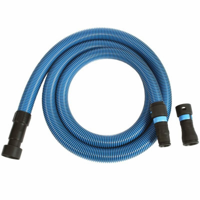Cen-Tec Systems 94511 Quick Click 3M Antistatic Conical Vacuum Hose With Two Piece Power Tool Adaptor Set from B&Q