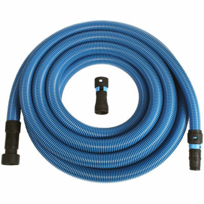 Cen-Tec Systems 94522 Quick Click 9M Antistatic Conical Vacuum Hose With Two Piece Power Tool Adaptor Set from B&Q