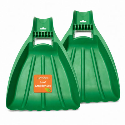 Earlygrow Leaf Grabber Set Of 2 Handheld Scoops from B&Q